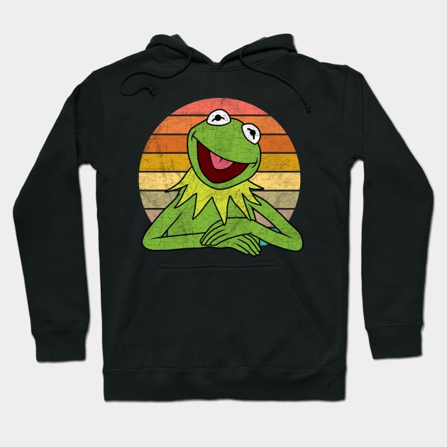 Kermit The Frog Hoodie by valentinahramov